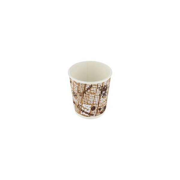 Corrugated paper cup